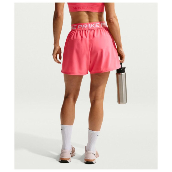 Nike Γυναικείο σορτς Pro Dri-FIT Mid-Rise Brief-Lined 3'' Woven Shorts